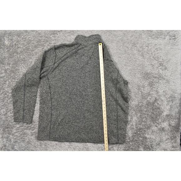 Eddie Bauer Gray Pullover Sweater Men 2XL Polyester Fleece Classic - Picture 6 of 8
